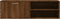 vidaXL - Tv-meubel - 120x34x37 - cm - bewerkt - hout - bruin - eikenkleur