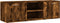 vidaXL - Tv-meubel - 120x34x37 - cm - bewerkt - hout - gerookt - eikenkleurig