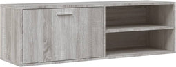 vidaXL - Tv-meubel - 120x34x37 - cm - bewerkt - hout - grijs - sonoma - eikenkleurig