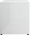 vidaXL - Tv-meubel - 120x34x37 - cm - bewerkt - hout - hoogglans - wit