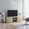 vidaXL - Tv-meubel - 120x34x37 - cm - bewerkt - hout - sonoma - eikenkleurig