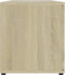 vidaXL - Tv-meubel - 120x34x37 - cm - bewerkt - hout - sonoma - eikenkleurig