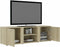 vidaXL - Tv-meubel - 120x34x37 - cm - bewerkt - hout - sonoma - eikenkleurig