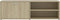 vidaXL - Tv-meubel - 120x34x37 - cm - bewerkt - hout - sonoma - eikenkleurig