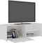 vidaXL - Tv-meubel - 120x34x37 - cm - bewerkt - hout - wit