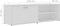 vidaXL - Tv-meubel - 120x34x37 - cm - bewerkt - hout - wit