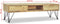 vidaXL - Tv-meubel - 120x35x35 - cm - massief - teakhout