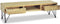 vidaXL - Tv-meubel - 120x35x35 - cm - massief - teakhout