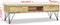 vidaXL - Tv-meubel - 120x35x35 - cm - massief - teakhout