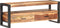 vidaXL - Tv-meubel - 120x35x45 - cm - hout - met - honingkleurige - afwerking