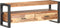 vidaXL - Tv-meubel - 120x35x45 - cm - hout - met - honingkleurige - afwerking