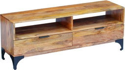 vidaXL - Tv-meubel - 120x35x45 - cm - mangohout