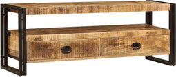 vidaXL - Tv-meubel - 120x35x45 - cm - massief - mangohout