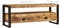 vidaXL - Tv-meubel - 120x35x45 - cm - massief - mangohout
