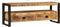 vidaXL - Tv-meubel - 120x35x45 - cm - massief - mangohout