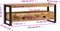 vidaXL - Tv-meubel - 120x35x45 - cm - massief - mangohout