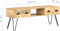 vidaXL - Tv-meubel - 120x35x45 - cm - massief - mangohout
