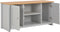 vidaXL - Tv-meubel - 120x39x58 - cm - grijs
