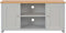 vidaXL - Tv-meubel - 120x39x58 - cm - grijs