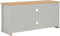 vidaXL - Tv-meubel - 120x39x58 - cm - grijs