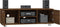 vidaXL - Tv-meubel - 120x40,5x35 - cm - bewerkt - hout - bruin - eikenkleur