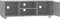 vidaXL - Tv-meubel - 120x40,5x35 - cm - bewerkt - hout - grijs - sonoma - eikenkleurig