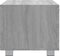 vidaXL - Tv-meubel - 120x40,5x35 - cm - bewerkt - hout - grijs - sonoma - eikenkleurig
