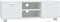 vidaXL - Tv-meubel - 120x40,5x35 - cm - bewerkt - hout - wit