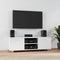 vidaXL - Tv-meubel - 120x40,5x35 - cm - bewerkt - hout - wit