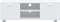 vidaXL - Tv-meubel - 120x40,5x35 - cm - bewerkt - hout - wit