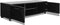vidaXL - Tv-meubel - 120x40,5x35 - cm - hoogglans - zwart