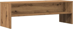 vidaXL - Tv-meubel - 120x40x40 - cm - bewerkt - hout - artisanaal - eikenkleurig