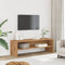 vidaXL - Tv-meubel - 120x40x40 - cm - bewerkt - hout - artisanaal - eikenkleurig