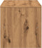 vidaXL - Tv-meubel - 120x40x40 - cm - bewerkt - hout - artisanaal - eikenkleurig