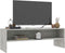 vidaXL - Tv-meubel - 120x40x40 - cm - bewerkt - hout - betongrijs