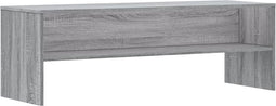 vidaXL - Tv-meubel - 120x40x40 - cm - bewerkt - hout - grijs - sonoma - eikenkleurig