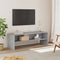 vidaXL - Tv-meubel - 120x40x40 - cm - bewerkt - hout - grijs - sonoma - eikenkleurig
