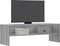 vidaXL - Tv-meubel - 120x40x40 - cm - bewerkt - hout - grijs - sonoma - eikenkleurig