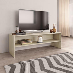 vidaXL - Tv-meubel - 120x40x40 - cm - bewerkt - hout - sonoma - eikenkleurig