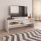 vidaXL - Tv-meubel - 120x40x40 - cm - bewerkt - hout - wit