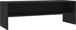 vidaXL - Tv-meubel - 120x40x40 - cm - bewerkt - hout - zwart