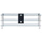 vidaXL - Tv-meubel - 120x40x40 - cm - gehard - glas - transparant