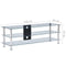 vidaXL - Tv-meubel - 120x40x40 - cm - gehard - glas - transparant