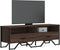 vidaXL - Tv-meubel - 122x34x41 - cm - bewerkt - hout - bruin - eikenkleurig