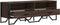 vidaXL - Tv-meubel - 122x34x41 - cm - bewerkt - hout - bruin - eikenkleurig