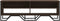 vidaXL - Tv-meubel - 122x34x41 - cm - bewerkt - hout - bruin - eikenkleurig