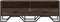 vidaXL - Tv-meubel - 122x34x41 - cm - bewerkt - hout - bruin - eikenkleurig