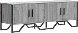 vidaXL - Tv-meubel - 122x34x41 - cm - bewerkt - hout - grijs - sonoma - eikenkleurig