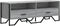 vidaXL - Tv-meubel - 122x34x41 - cm - bewerkt - hout - grijs - sonoma - eikenkleurig