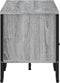 vidaXL - Tv-meubel - 122x34x41 - cm - bewerkt - hout - grijs - sonoma - eikenkleurig